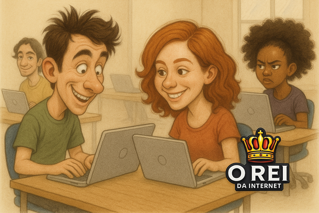 Internet com Conexão e Imagem de Qualidade