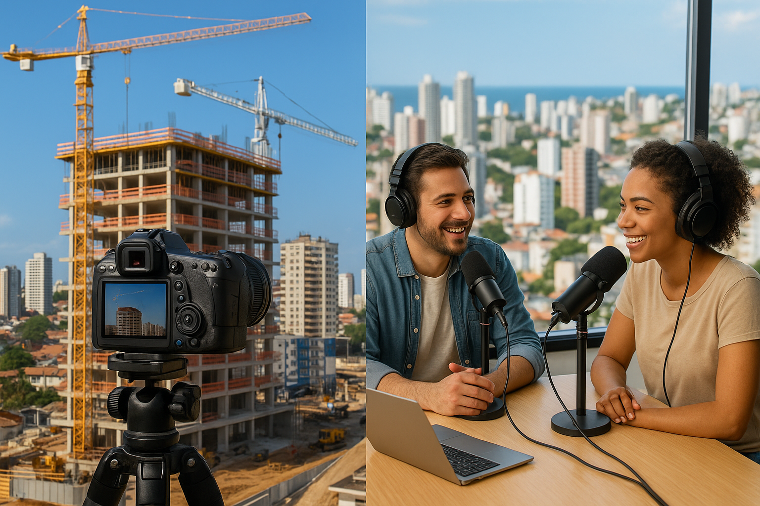 Produtora de Vídeo em Salvador: Timelapse e Podcast