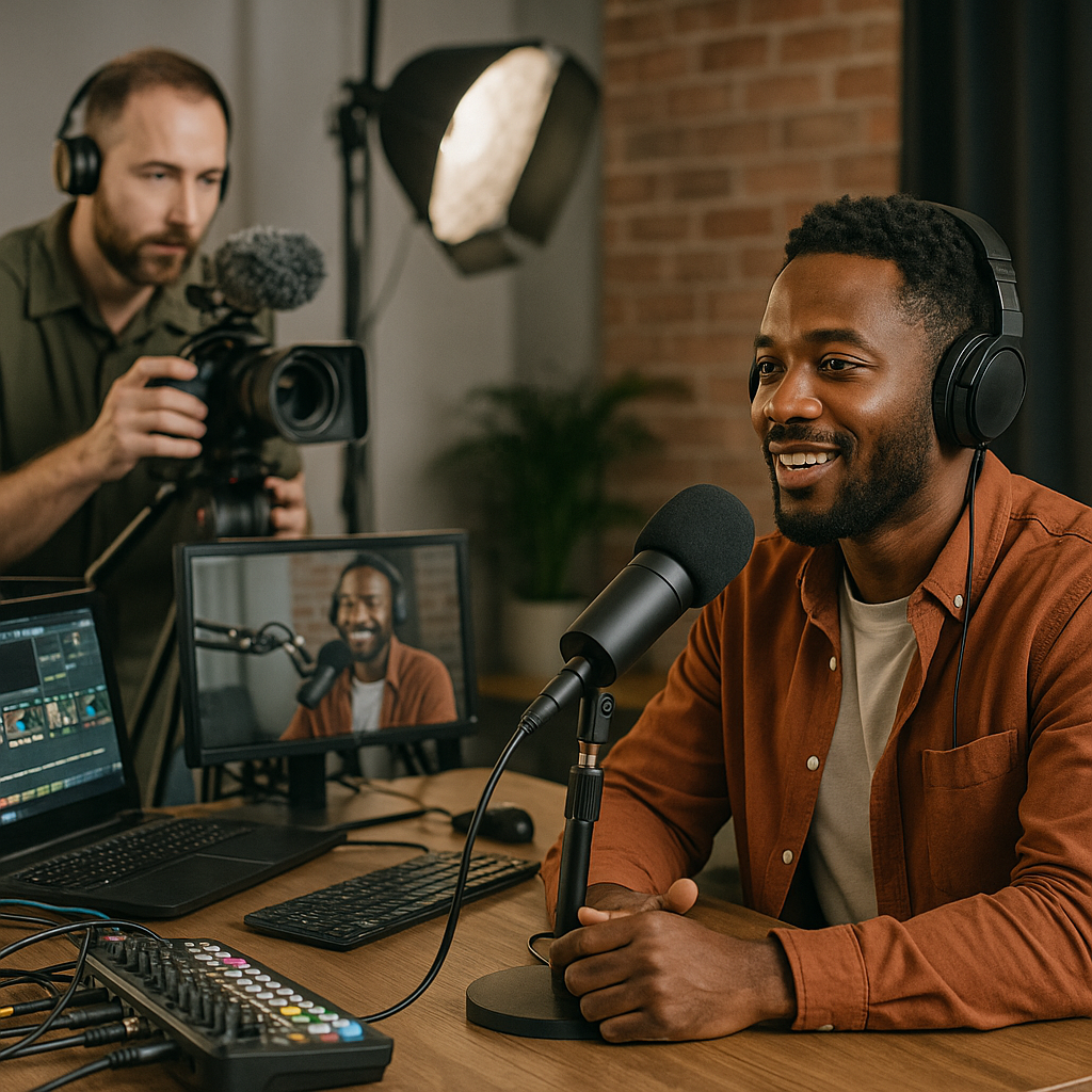 Produtora de Vídeo para Lives e Podcast
