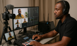 Transmissão ao Vivo com Qualidade e Conexão Estável