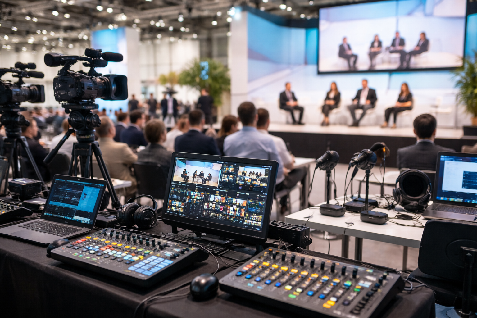 Transmissão ao Vivo e Internet Estável para Feiras