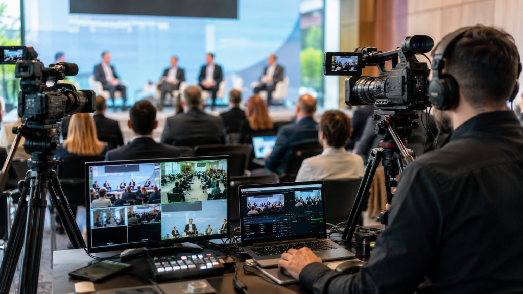 Produtora de Vídeo para Eventos ao Vivo com Tecnologia