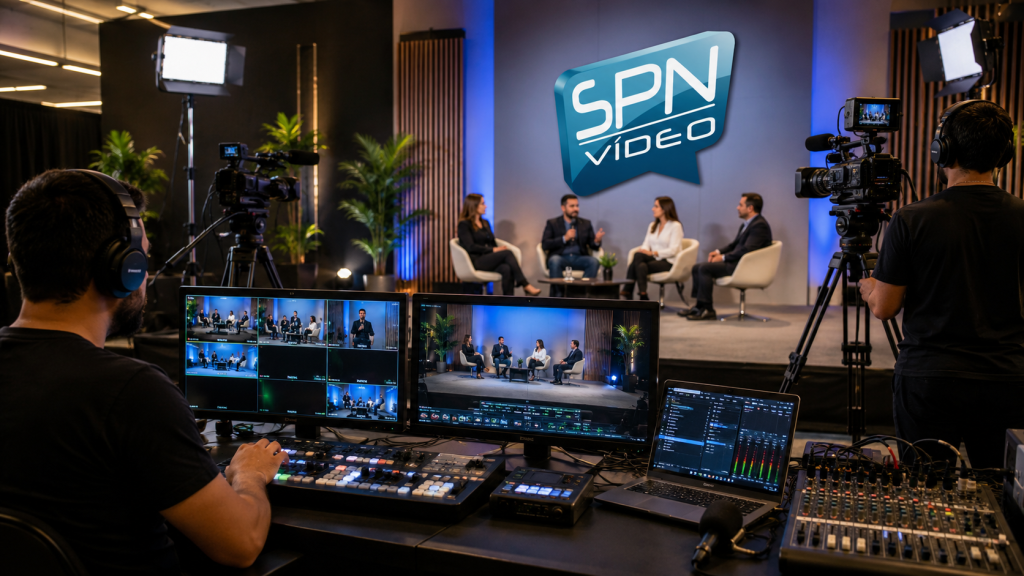 Produção Audiovisual Completa Qualidade do Planejamento à Transmissão