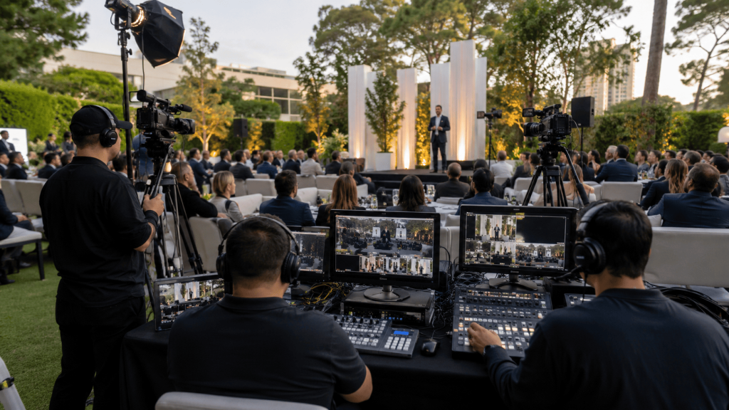Produção Audiovisual que Conecta e Registra momentos