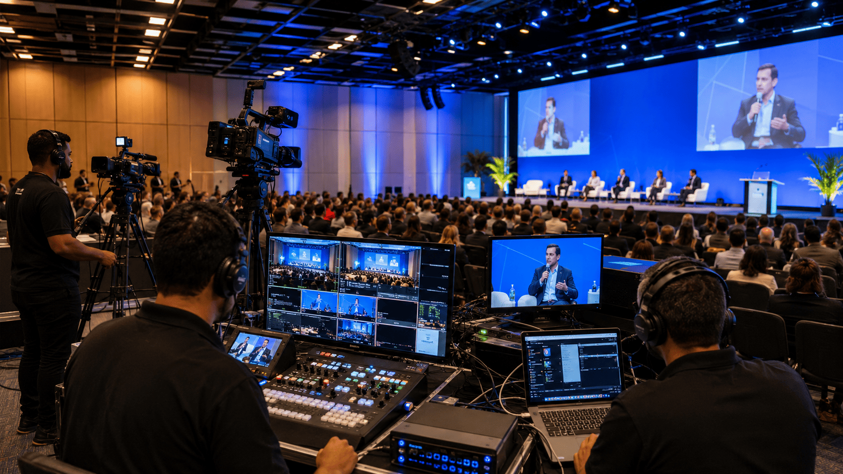 Eventos no Centro de Convenções da Bahia com Produção, Transmissão e Internet de Alta Qualidade