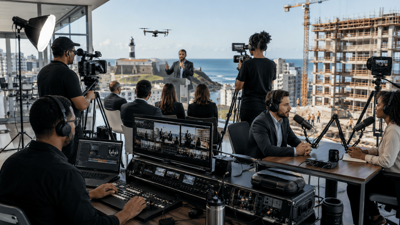 Produção Audiovisual Sua Marca em Cena