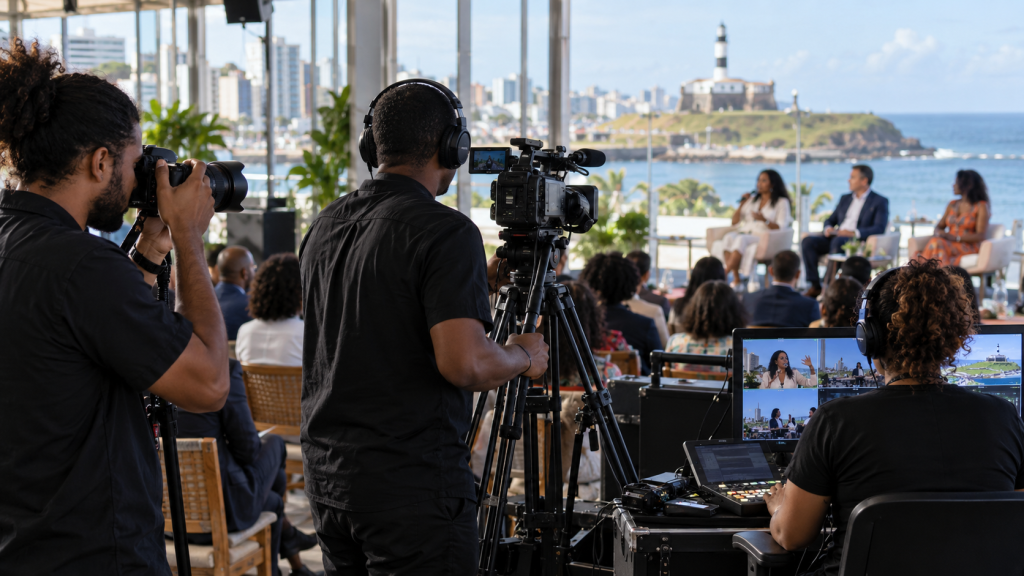 Foto, filmagem e transmissão de eventos em Salvador
